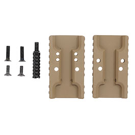 Kleinbild 4 Cybergun / AWC CNC Aluminium RMR / Docter Direkthalterung f. AWC CANiK TP9 / SFX GBB Pistolen Flat Dark Earth