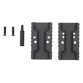 Kleinbild 4 Cybergun / AWC CNC Aluminium RMR / Docter Direkthalterung f. AWC CANiK TP9 / SFX GBB Pistolen schwarz