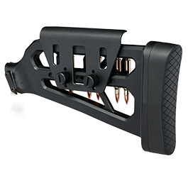 Kleinbild 2 G&G LevAR Skelettschaft - Fixed Stock mit Wangenauflage und Deko-Patronen schwarz