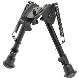 SRC Tactical Zweibein mit 21mm / Sniper / M4 Handguard Halterung - Gummifüße schwarz Bild 1 xxx: