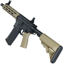 Kleinbild 11 Evolution Airsoft M4 Recon S 10 Zoll Carbontech AEG 6mm BB Black 'n' Tan