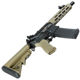 Kleinbild 5 Evolution Airsoft M4 Recon S 10 Zoll Carbontech AEG 6mm BB Black 'n' Tan
