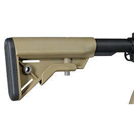 Kleinbild 10 Evolution Airsoft M4 Recon S 14.5 Zoll Carbontech AEG 6mm BB Black 'n' Tan