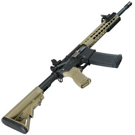 Kleinbild 6 Evolution Airsoft M4 Recon S 14.5 Zoll Carbontech AEG 6mm BB Black 'n' Tan