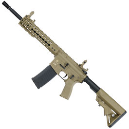 Kleinbild 1 Evolution Airsoft M4 Recon S 14.5 Zoll Carbontech AEG 6mm BB tan