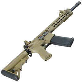 Kleinbild 5 Evolution Airsoft M4 Recon S 14.5 Zoll Carbontech AEG 6mm BB tan