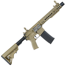 Kleinbild 3 Evolution Airsoft M4 Recon S 10 Amplified Carbontech AEG 6mm BB tan