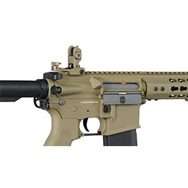 Kleinbild 9 Evolution Airsoft M4 Recon S 10 Amplified Carbontech AEG 6mm BB tan