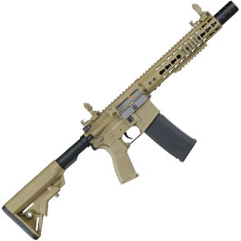 Kleinbild 3 Evolution Airsoft M4 Recon S 10 Silent Ops Carbontech AEG 6mm BB tan