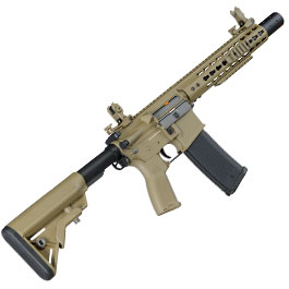 Kleinbild 4 Evolution Airsoft M4 Recon S 10 Silent Ops Carbontech AEG 6mm BB tan