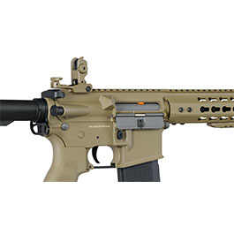 Kleinbild 9 Evolution Airsoft M4 Recon S 10 Silent Ops Carbontech AEG 6mm BB tan