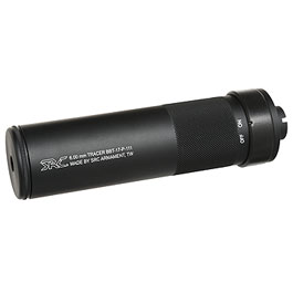 SRC Meteor Aluminium BB Tracer Unit Suppressor 14mm- schwarz