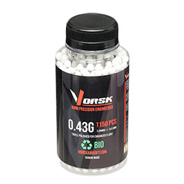 Kleinbild 2 Vorsk Bio Triple Polished QC BBs 0,43g 1.150er Flasche weiss