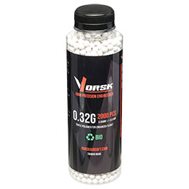 Kleinbild 2 Vorsk Bio Triple Polished QC BBs 0,32g 2.000er Flasche weiss