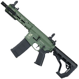 Kleinbild 2 Delta Armory M4 AR15 Charlie M-LOK 8 Zoll Eagle ETU Mosfet S-AEG 6mm BB oliv
