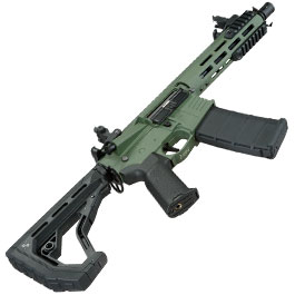 Kleinbild 5 Delta Armory M4 AR15 Charlie M-LOK 8 Zoll Eagle ETU Mosfet S-AEG 6mm BB oliv