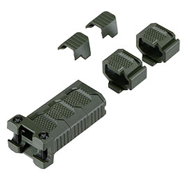 Produktbild zu WoSport Stacked Modular Grip Frontgriff f. 20 - 22 mm Schien ...