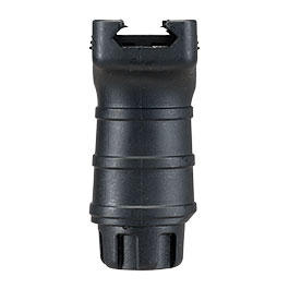 Kleinbild 4 Double Bell TD-Style Stubby Frontgriff f. 20 - 22 mm Schienen schwarz