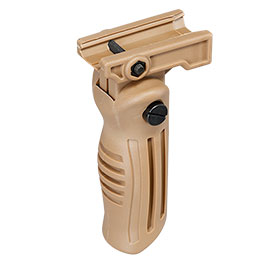 Thumbnail Double Bell Folding Vertical Frontgriff f. 20 - 22 mm Schienen tan