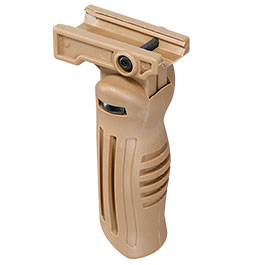 Kleinbild 1 Double Bell Folding Vertical Frontgriff f. 20 - 22 mm Schienen tan