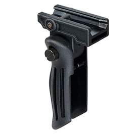 Kleinbild 3 Double Bell Folding Vertical Frontgriff f. 20 - 22 mm Schienen schwarz