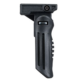 Kleinbild 5 Double Bell Folding Vertical Frontgriff f. 20 - 22 mm Schienen schwarz