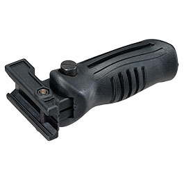 Kleinbild 6 Double Bell Folding Vertical Frontgriff f. 20 - 22 mm Schienen schwarz