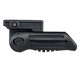 Kleinbild 8 Double Bell Folding Vertical Frontgriff f. 20 - 22 mm Schienen schwarz