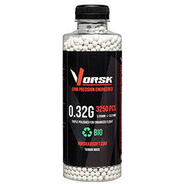 Produktbild zu Vorsk Bio Triple Polished QC BBs 0,32g 3.250er Flasche weiss ...