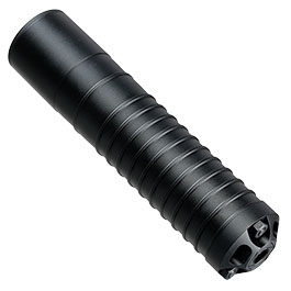 Kleinbild 1 5KU DTKP Type 2 Hexagon Aluminium AK Suppressor 14mm- schwarz
