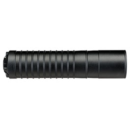 Kleinbild 4 5KU DTKP Type 2 Hexagon Aluminium AK Suppressor 14mm- schwarz