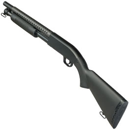 Kleinbild 10 D.E. M500 Combat Shotgun Fixed Stock Version Springer 6mm BB schwarz