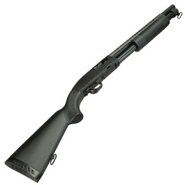 Kleinbild 5 D.E. M500 Combat Shotgun Fixed Stock Version Springer 6mm BB schwarz
