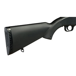 Kleinbild 9 D.E. M500 Combat Shotgun Fixed Stock Version Springer 6mm BB schwarz