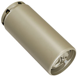 Kleinbild 1 VFC QDC Style Aluminium Suppressor Quick Detach mit 3 Prong Stahl Flash-Hider 14mm- tan