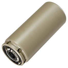 Kleinbild 2 VFC QDC Style Aluminium Suppressor Quick Detach mit 3 Prong Stahl Flash-Hider 14mm- tan