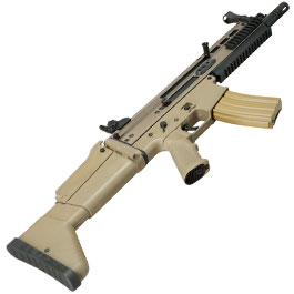 Kleinbild 6 Double Bell Socom-L / MK16 Mod 0 Professional Line S-AEG 6 mm BB tan