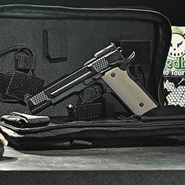 Kleinbild 1 Double Bell M945 Vollmetall GBB 6mm BB schwarz inkl. Pistolenkoffer