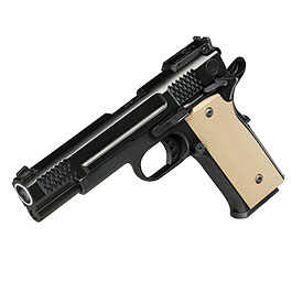 Kleinbild 10 Double Bell M945 Vollmetall GBB 6mm BB schwarz inkl. Pistolenkoffer