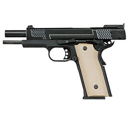 Kleinbild 4 Double Bell M945 Vollmetall GBB 6mm BB schwarz inkl. Pistolenkoffer