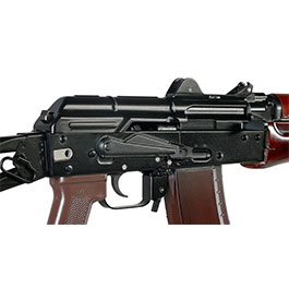 Kleinbild 9 VFC AKS74U Vollmetall Gas-Blow-Back 6mm BB schwarz - Echtholz Handguard