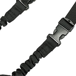 Kleinbild 5 Romantac 1-Punkt Tragegurt Dual Bungee Universal Tactical Heavy Duty Version schwarz