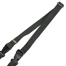 Kleinbild 5 Romantac 1-Punkt Tragegurt Dual Bungee Universal Tactical Heavy Duty Version mit QD-Halterung schwarz