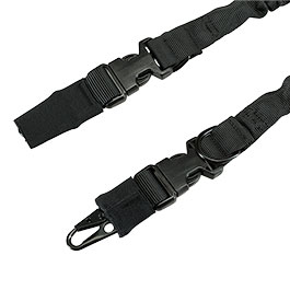 Kleinbild 2 Romantac 2-Punkt Tragegurt Dual Bungee Universal Tactical Heavy Duty Version schwarz