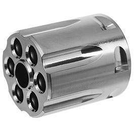 ASG Dan Wesson DW715 Revolver-Trommel Moon Clip kompatibel stahlgrau