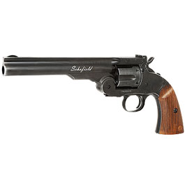 ASG Schofield 1877 6 Zoll Revolver Vollmetall CO2 6mm BB Aging Black