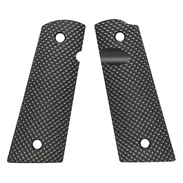 Kleinbild 2 Strike Industries M1911 PX-09 Golfball Dimple Griffschalen f. KJW / Wei-ETech 1911 GBB Pistolen schwarz