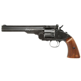 ASG Schofield 1877 6 Zoll Revolver Vollmetall CO2 6mm BB Aging Black Bild 1 xxx: