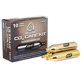 ASG Ultrair CO2 Care Kit - 9x CO2 Kapseln / 1x Wartungskapsel je 12g