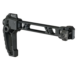 Kleinbild 10 Strike Industries Single Folding Adapter Schaft mit FSA Schaftkappe f. 20 - 22 mm Schienen schwarz